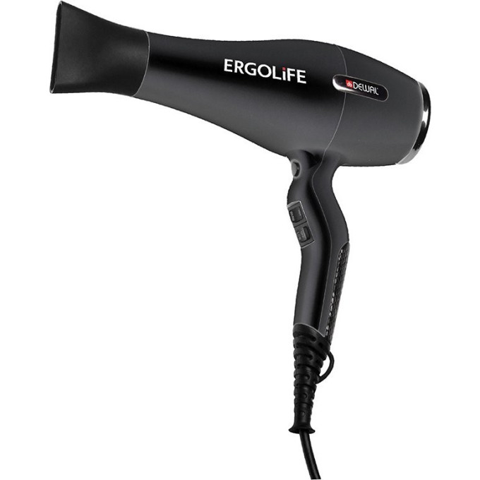 Фен 2200 Вт Ergolife DEWAL 03-001 Black