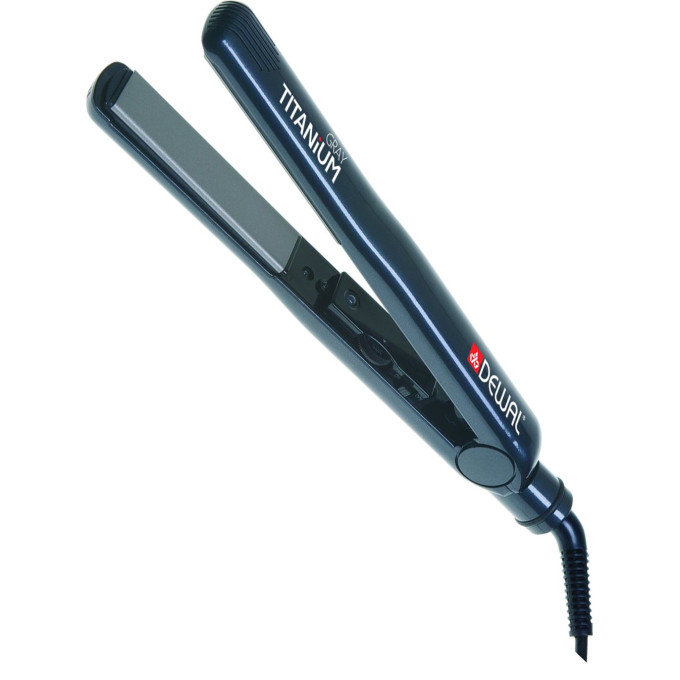 Щипцы-выпрямители DEWAL Gray Titanium 03-66